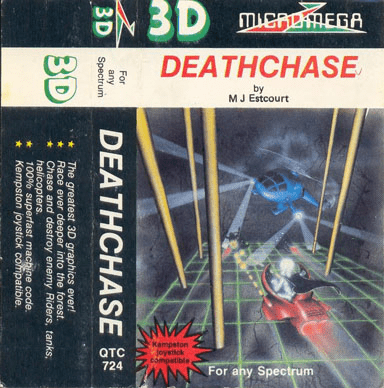 Deathchase box art for ZX Spectrum